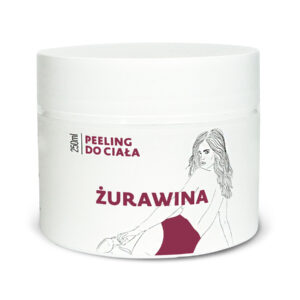 Peeling cukrowy Żurawina