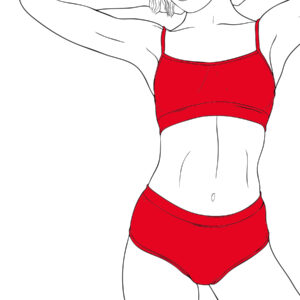 Bikini french z tyłem