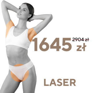 Bikini brazylijskie z tyłem + Pachy
