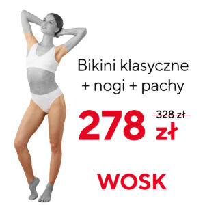 Bikini klasyczne + całe nogi + pachy